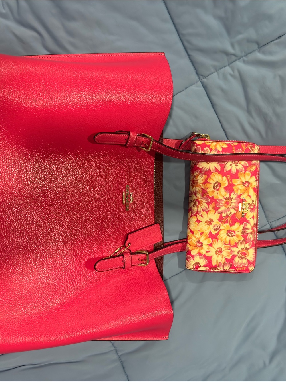 Mollie Tote with Wallet Coach